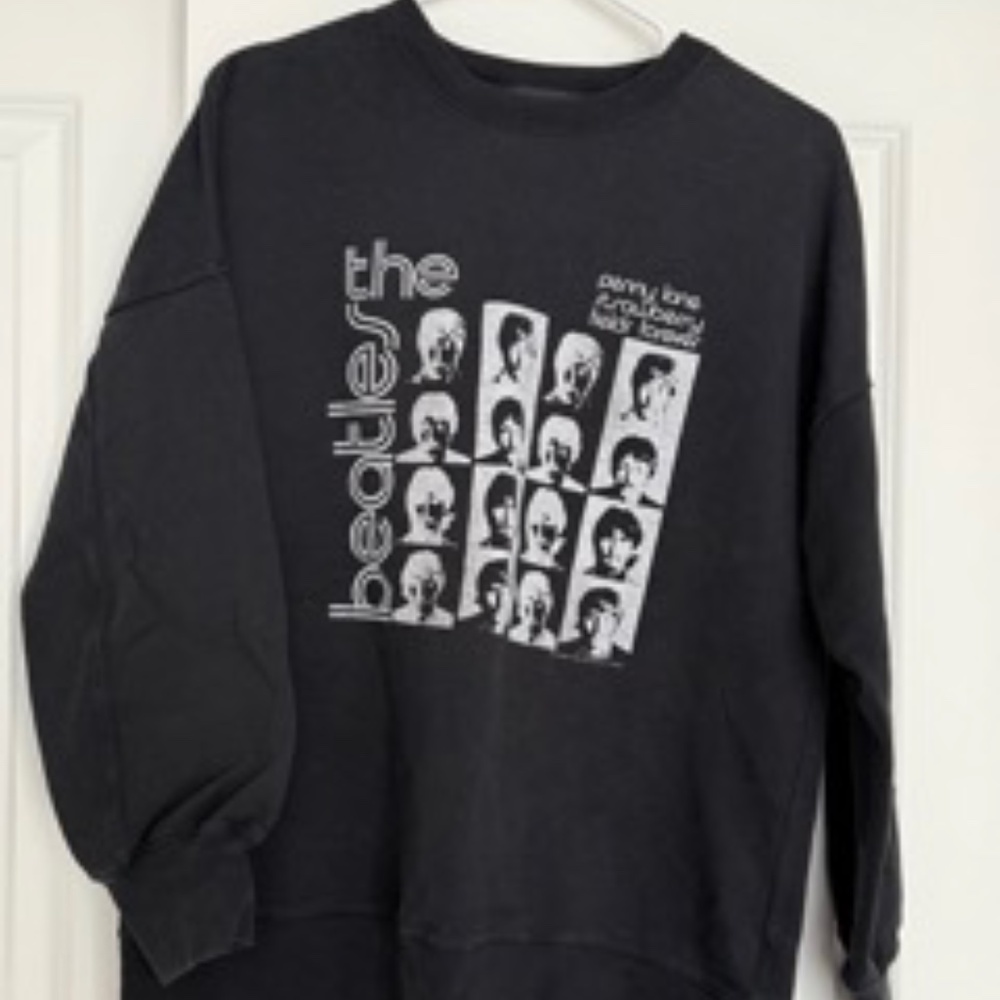 Abercrombie Soft A&F Collection Beetles Sweatshirt - Size M